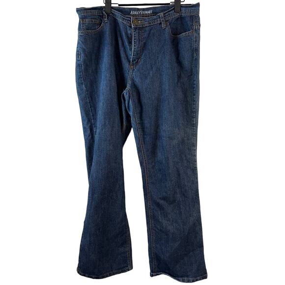 Ashley Stewart Denim Jeans Size 14A - Picture 1 of 3